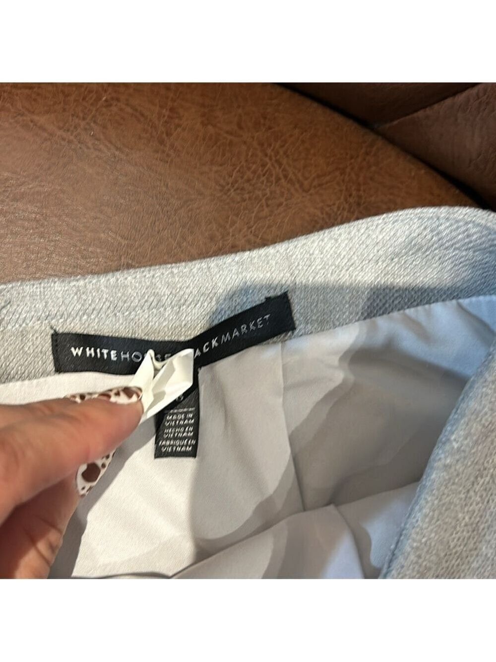 Black house, white market pencil skirt - Picture 3 of 6